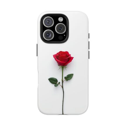 Elegant Rose Floral Tough Phone Case for Women | Durable & Stylish Gift for Moms, Birthdays, Mother’s Day